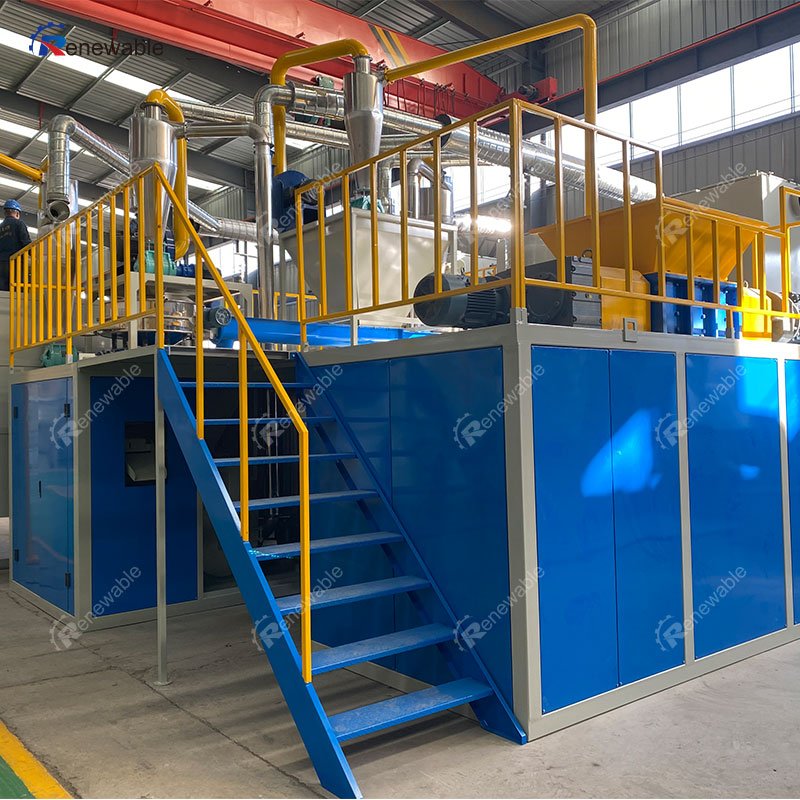 Scrap Computer Board Recycle Machine Pcb Crushing Electronic Board Recycling Machine E Waste Recycling Equipment