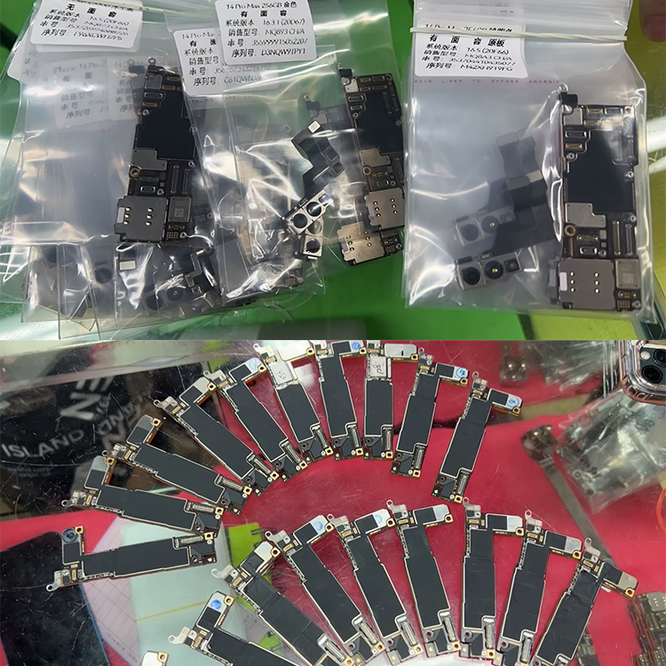 64GB 128GB 256GB 512GB Original Unlocked Mobile Phone Motherboard for iPhone x xs xr 11 12 13 14 pro max Motherboard