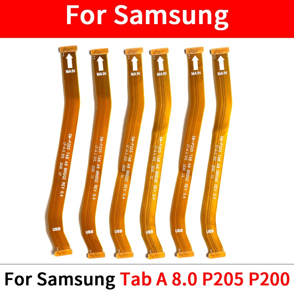 Factory Wholesale Price Motherboard Flex For Samsung P205 P200 T510 T515 S6 LiteP615 Main Board Connector LCD Display Flex Cable