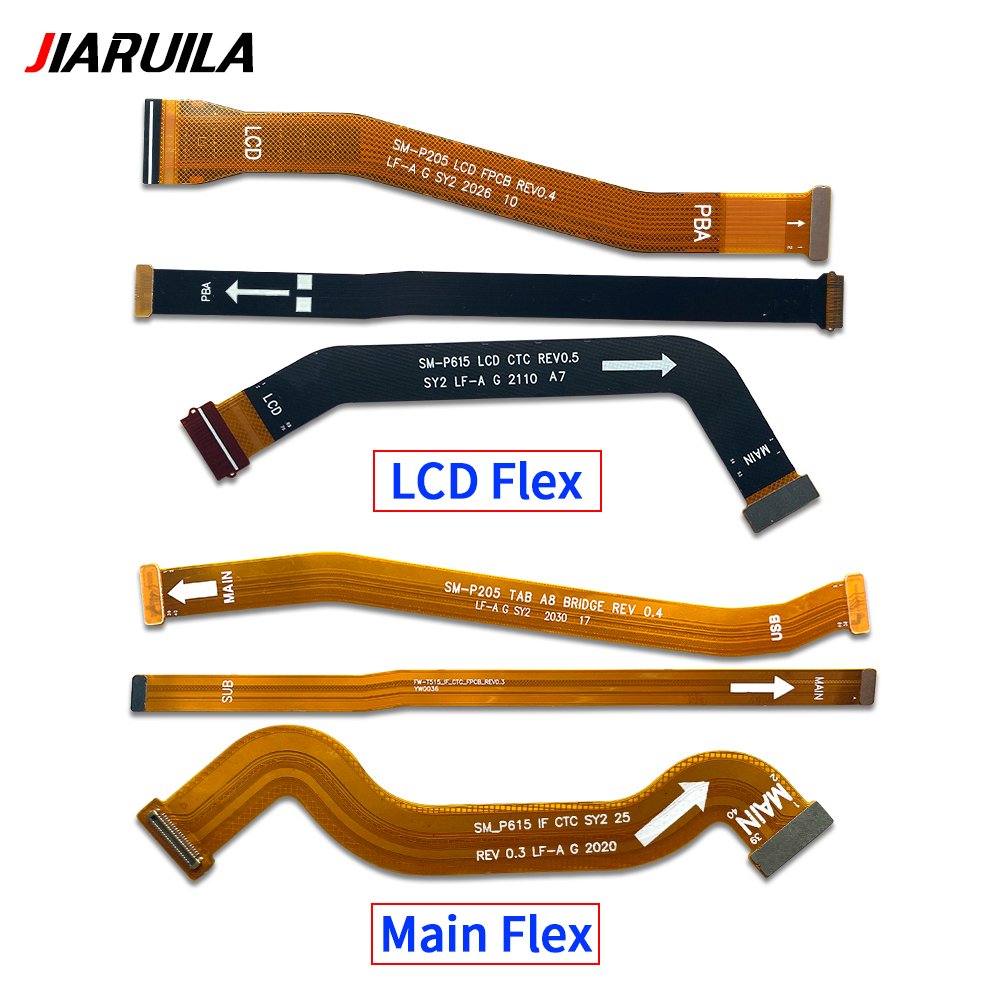 Factory Wholesale Price Motherboard Flex For Samsung P205 P200 T510 T515 S6 LiteP615 Main Board Connector LCD Display Flex Cable