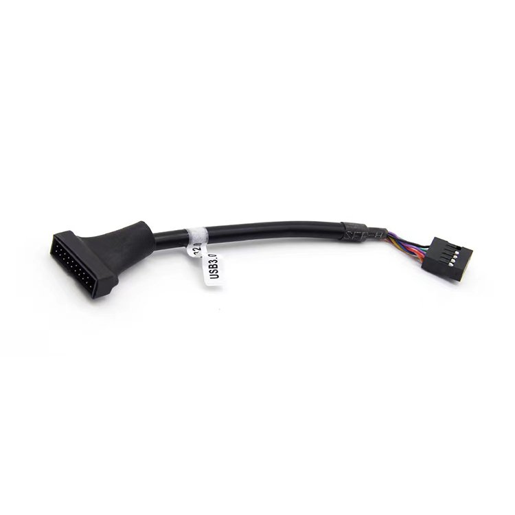 15cm USB 2.0 9 Pin Header Female to Motherboard USB 3.0 20 Pin Male Cable
