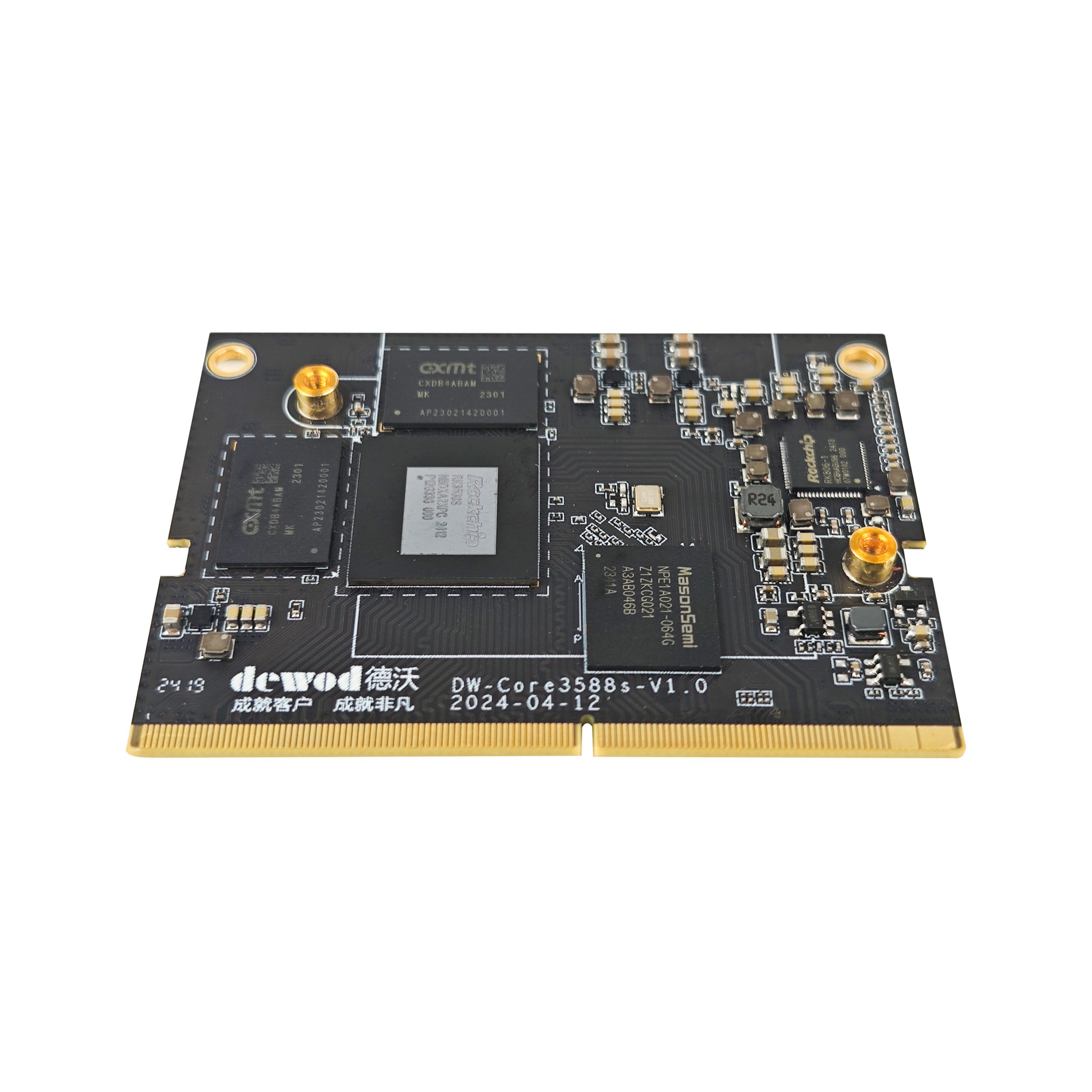 DEWO Manufacturer Universal Android TV Motherboard Industrial RK3568 Core Circle Android Display And Motherboard