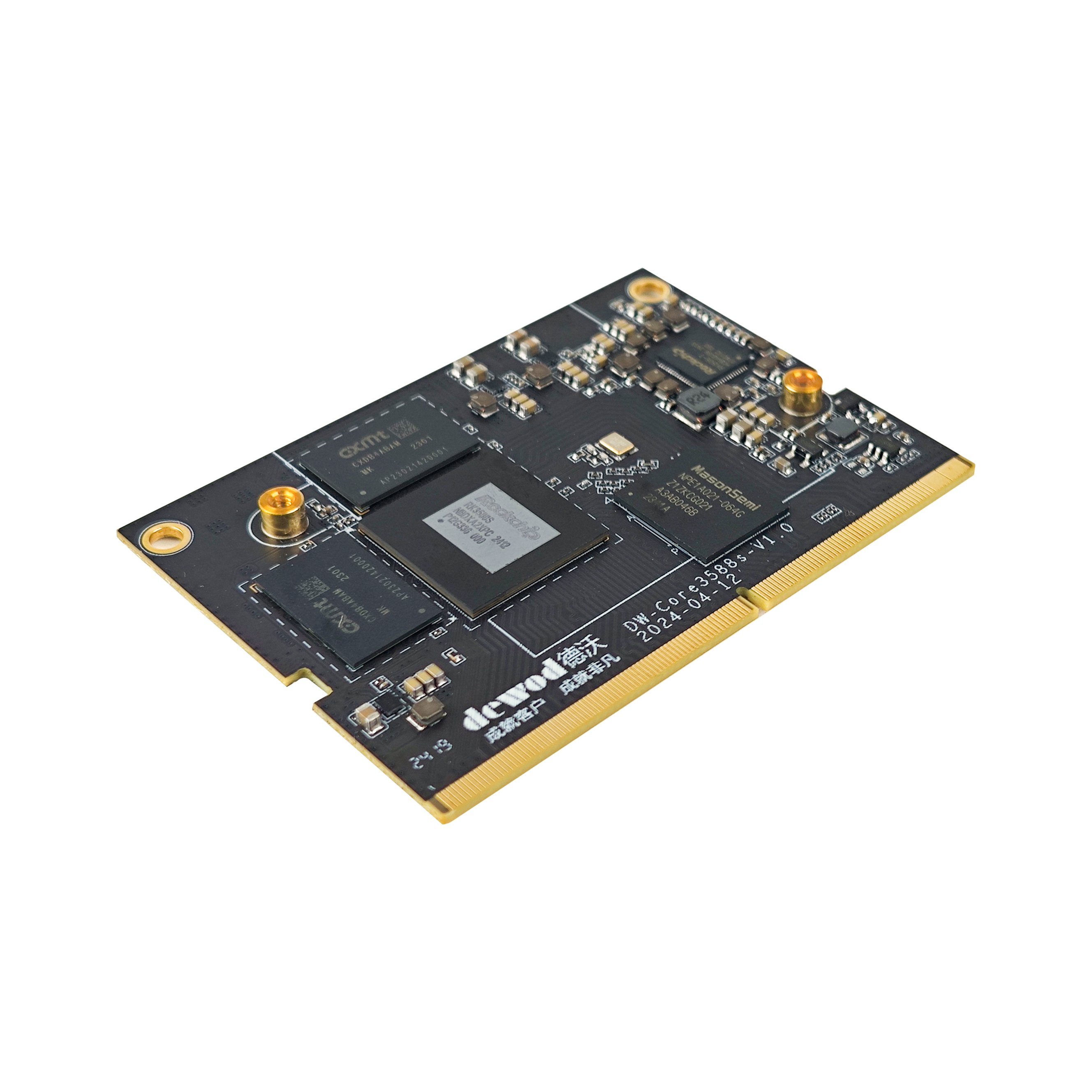 DEWO Manufacturer Universal Android TV Motherboard Industrial RK3568 Core Circle Android Display And Motherboard