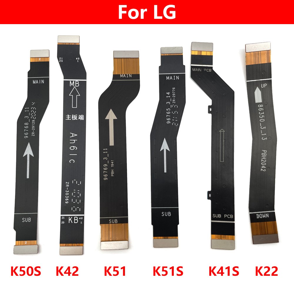 Original Mobile Phone Main FPC Motherboard Connector Flex Cable For LG K22 K41S K42 K50S K51 K51S K52 K61 K62 Replacement Part