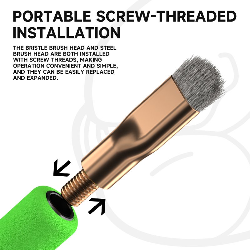 LUOWEI LW-BR01 Anti-Static IC Pad Chip PCB Cleaning Brush For Phone iPhone Motherboard CPU Clean Removal Glue Repair Tools