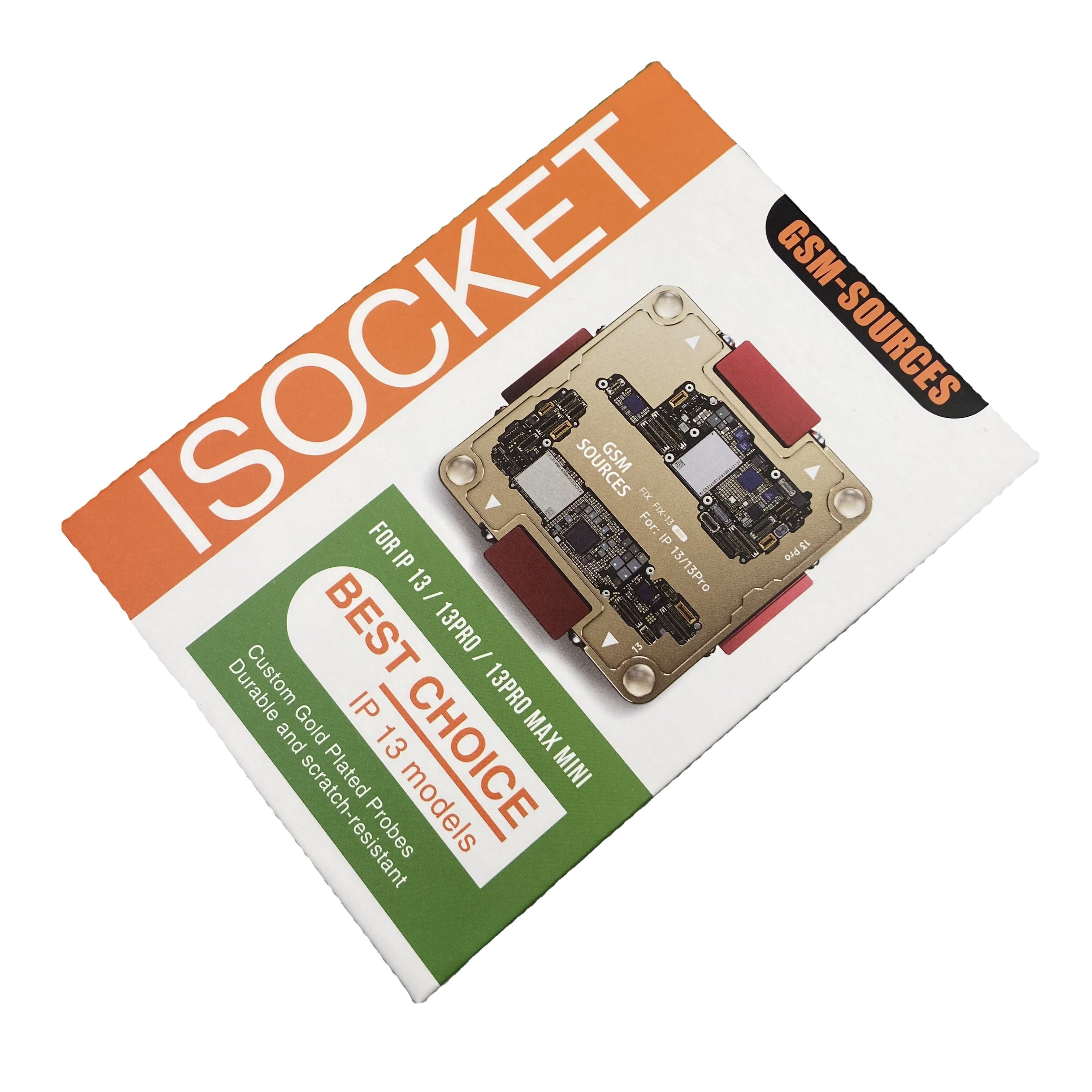 GSM-SOURCES FIX-13 Motherboard Tester Fixture iSocket For iPhone 13/13mini 13pro 13Promax Mobile Repair iSocket