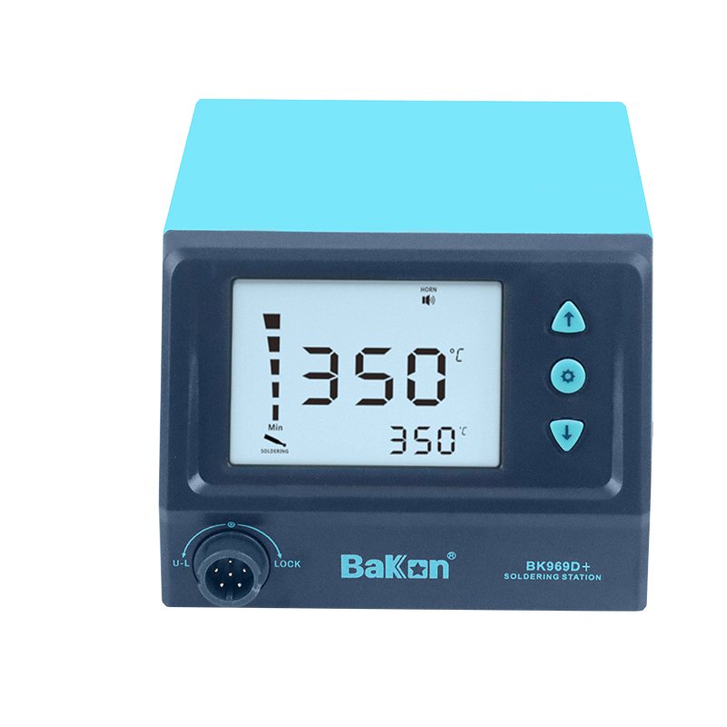 Bakon BK969D+ Customization Auto Sleep Function Password Lock Rework Tool Repair Equipment Soldering Iron Station T12 Heater