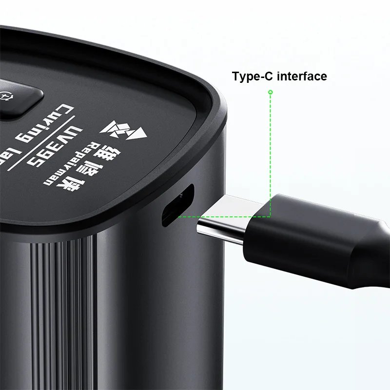 UV395 UV Intelligent Green Oil Curing LED UV Lamp For Phone Motherboard PCB LCD Solder Repair Oil Adhesive