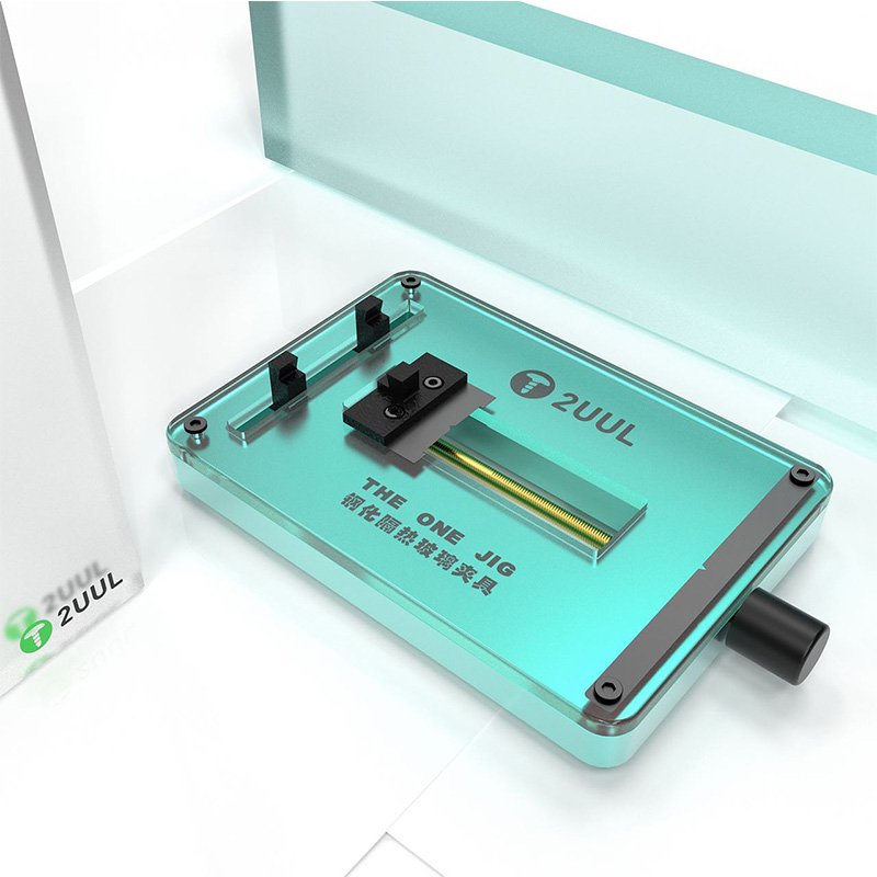 2UUL With Tempered Glass One Jig Fixture For PCB Motherboard Holder Phone IC NAND CPU Repair Prevent Damage Clamp