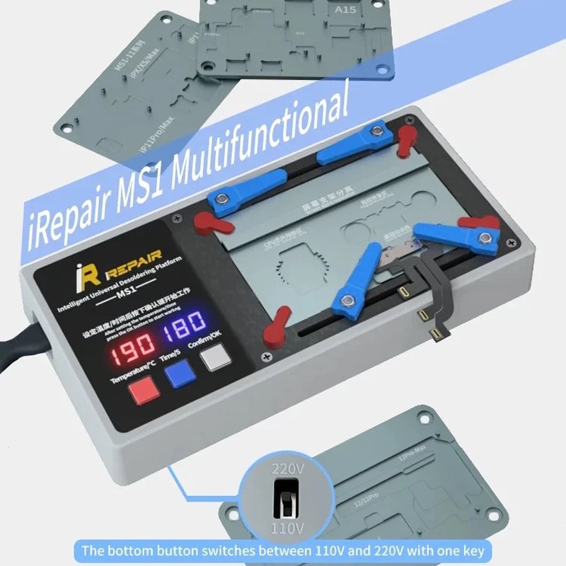 Mijing iRepair MS1 Intelligent Preheating Separator For iPhone X-11/12/13 Pro Max/14 Plus/15 Motherboard Welding Board Tool