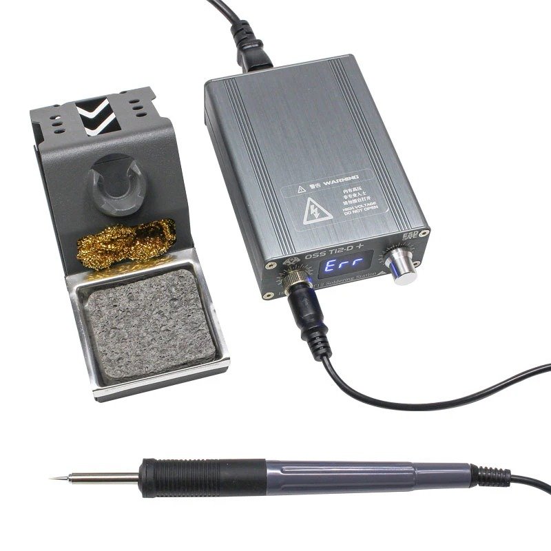 OSS T12-D+ BGA SMD Board Soldering Iron Rework Station Digital Soldering Station For Mobile Phone Motherboard Repair