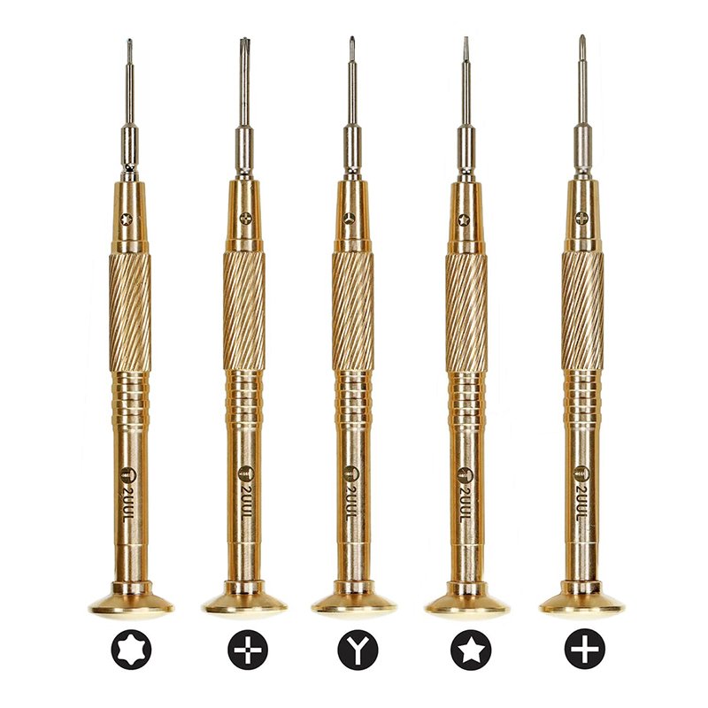 2UUL Precise Repair Screwdriver Set For Mobile Phone Motherboard LCD Screen Disassembly Repair Bolt Driver