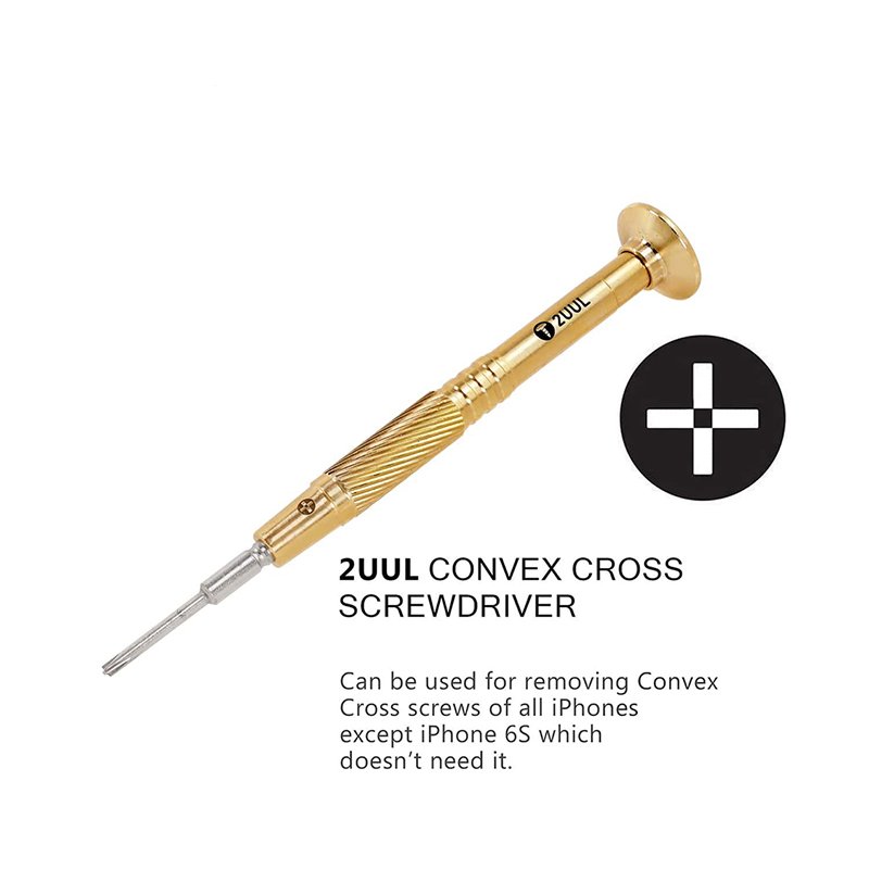 2UUL Precise Repair Screwdriver Set For Mobile Phone Motherboard LCD Screen Disassembly Repair Bolt Driver