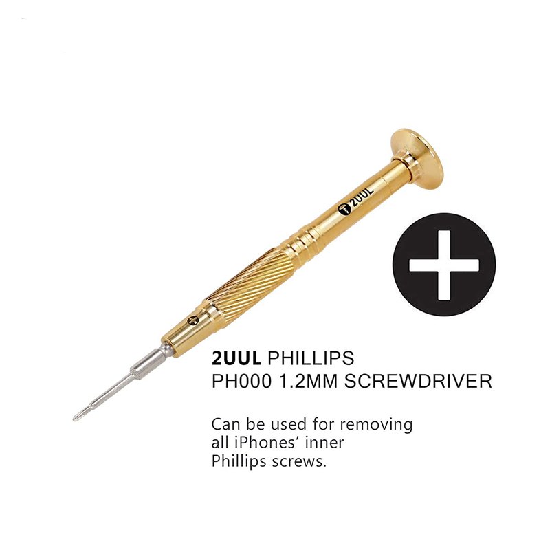 2UUL Precise Repair Screwdriver Set For Mobile Phone Motherboard LCD Screen Disassembly Repair Bolt Driver