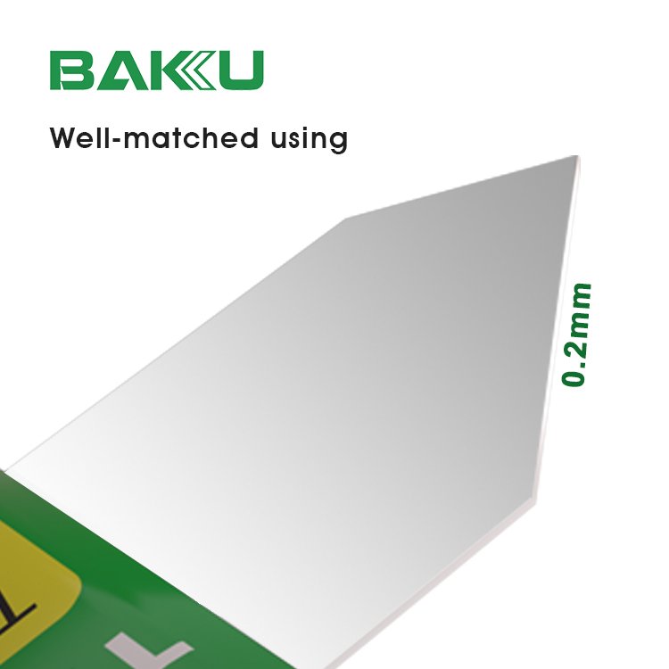Smooth cutting lines BK-218 hand tools 0.22mm thickness mobile phone screen disassembly tool