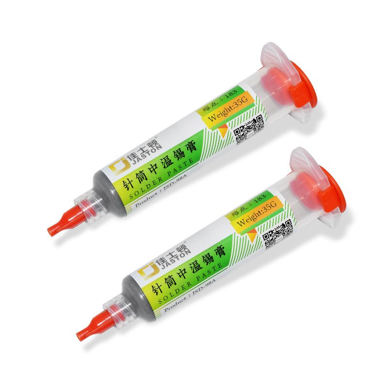 Factory Medium temperature solder paste Mobile phone chip repair solder paste Motherboard component soldering sn63pb37 BGA tin p