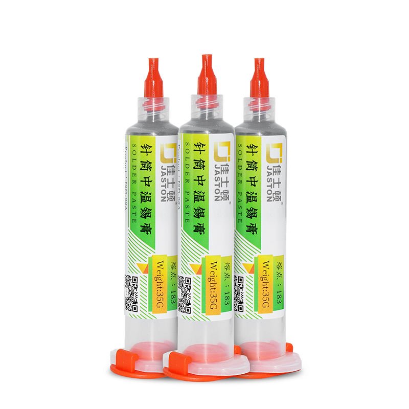 Factory Medium temperature solder paste Mobile phone chip repair solder paste Motherboard component soldering sn63pb37 BGA tin p