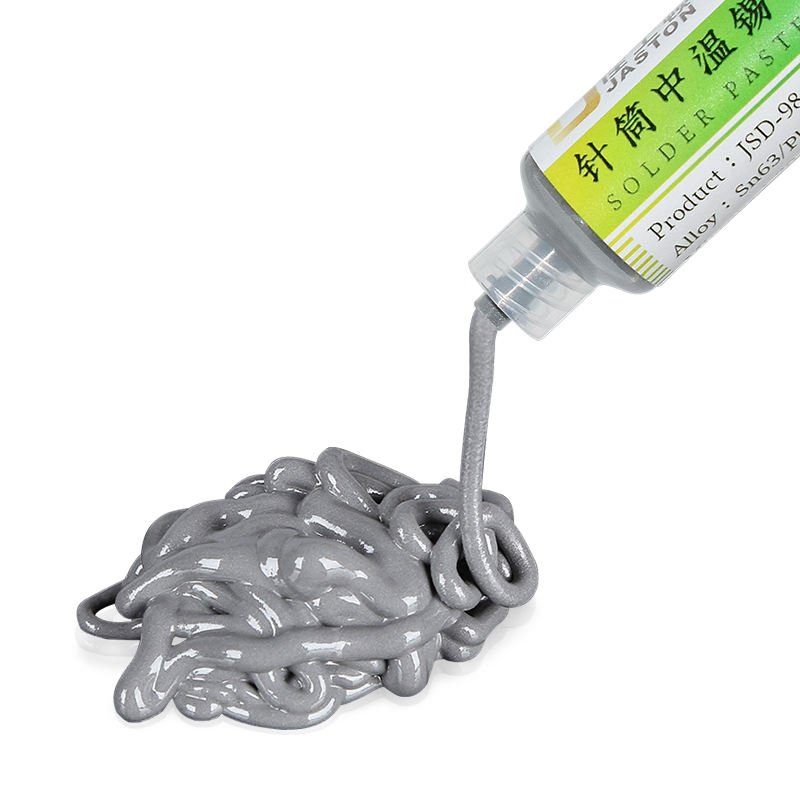 Factory Medium temperature solder paste Mobile phone chip repair solder paste Motherboard component soldering sn63pb37 BGA tin p