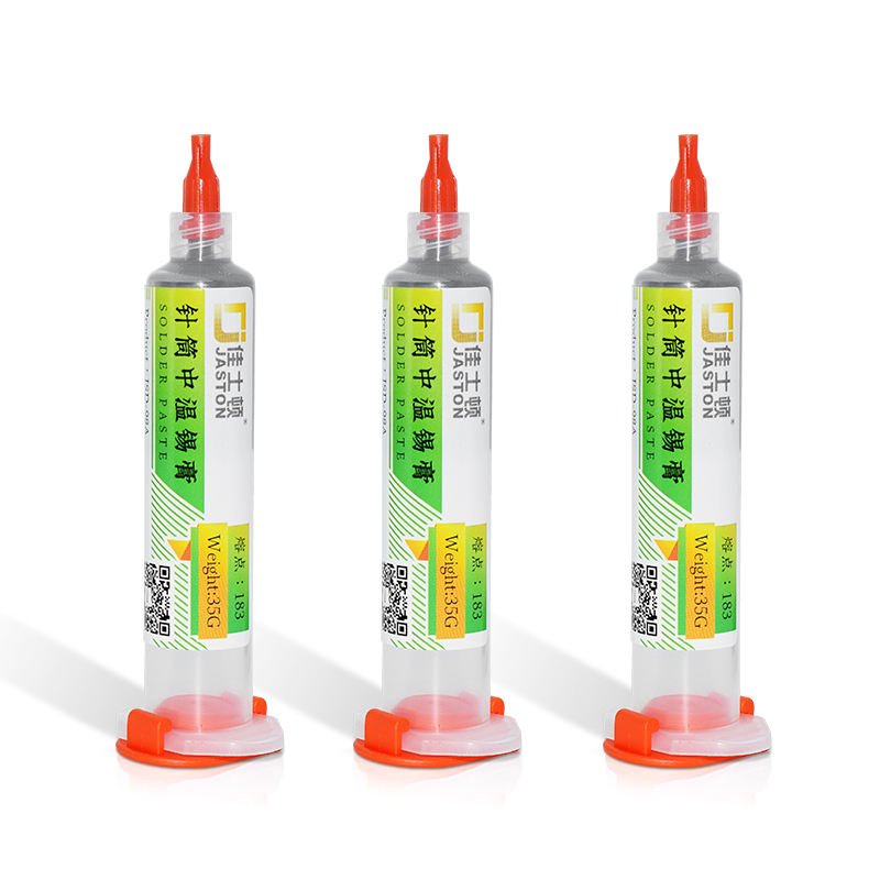 Factory Medium temperature solder paste Mobile phone chip repair solder paste Motherboard component soldering sn63pb37 BGA tin p