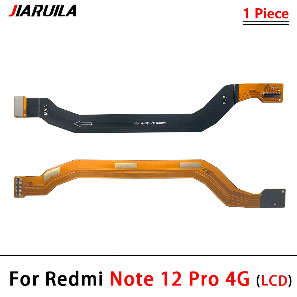 Motherboard Flex For Xiaomi Redmi Note 12 13 Pro Plus 5G 4G Poco F3 K40 GamingMain Board LCD Display Flex Cable Replacement Part
