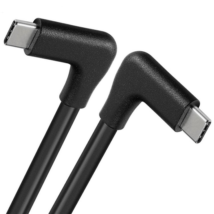 90 degree c type usb cable angled usb type c cable