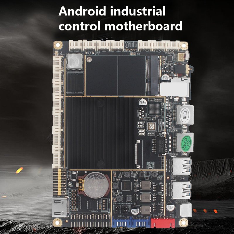 HP-339A High Performance RK3399 2K 4K 8K Video PCBA&PCB Android 12 Linux OS LVDS EDPInterface 5G WIFI Embedded LCD Motherboard