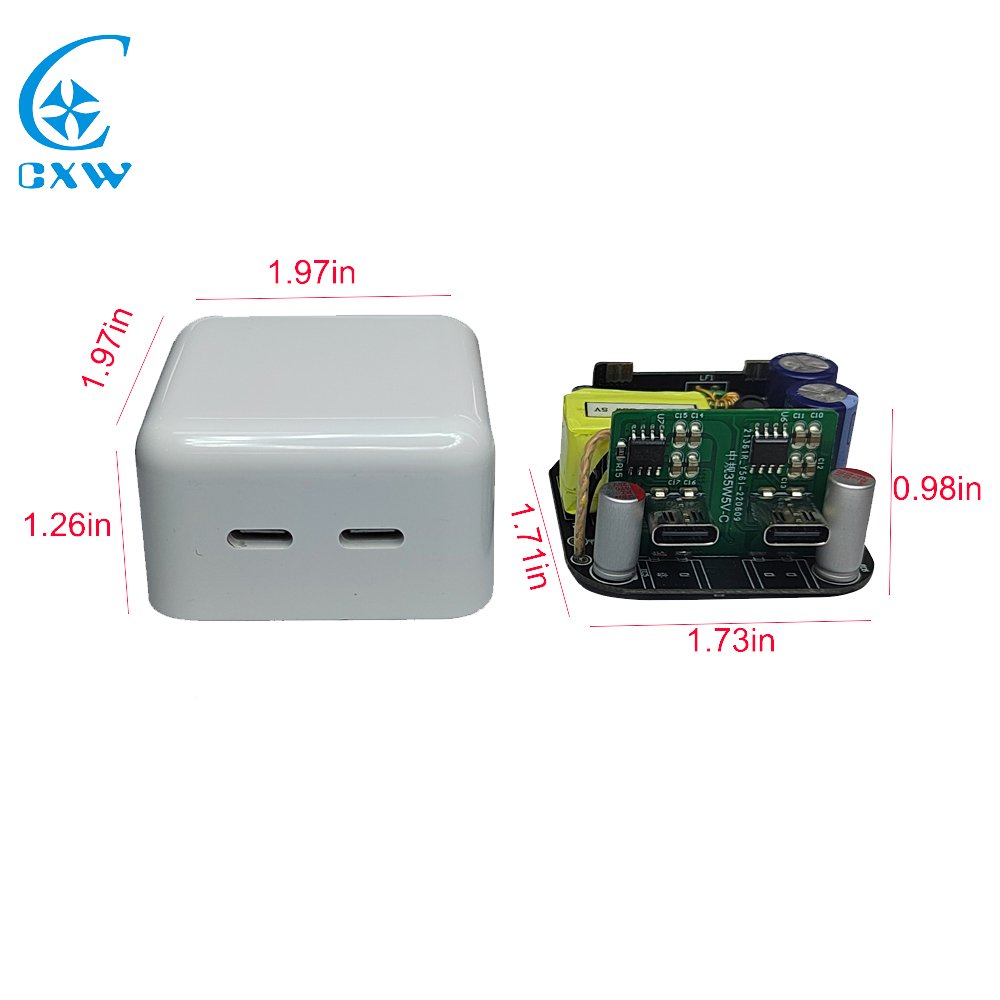 cheap android mobile phone type-c powerdelivery usb charger circuit pcb board 2.4a 3.1a kit