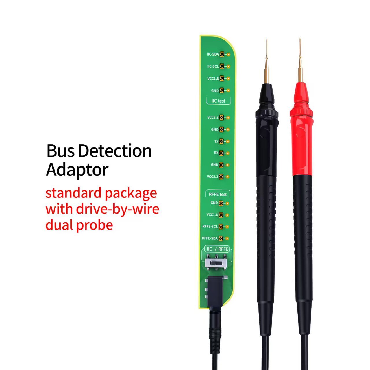 Newly JCID Bus Detection Adaptor Used With V1SE/V1S PRO JC Drawing for Mobile Phone Quickly Detect Diagnose Signal Failure Point