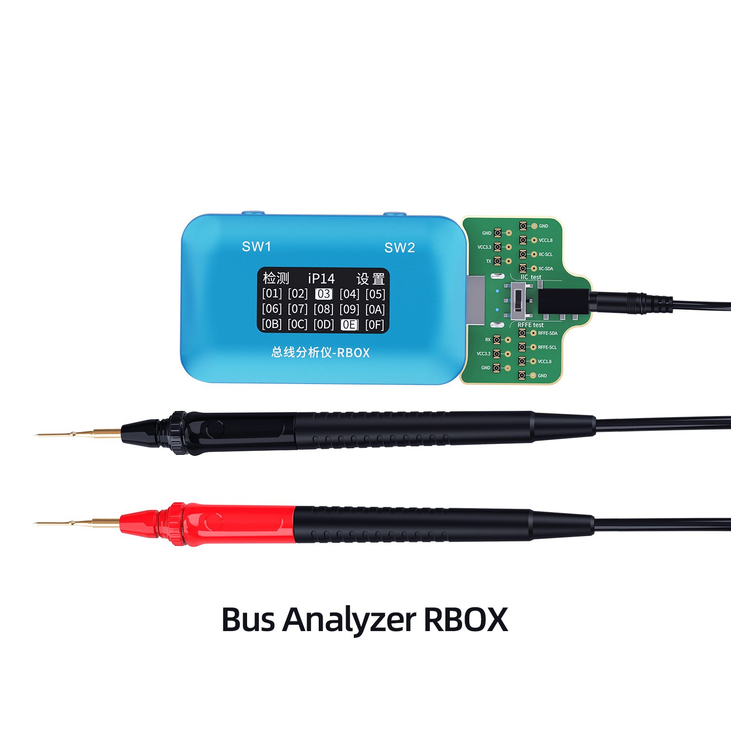 Newly JCID Bus Detection Adaptor Used With V1SE/V1S PRO JC Drawing for Mobile Phone Quickly Detect Diagnose Signal Failure Point