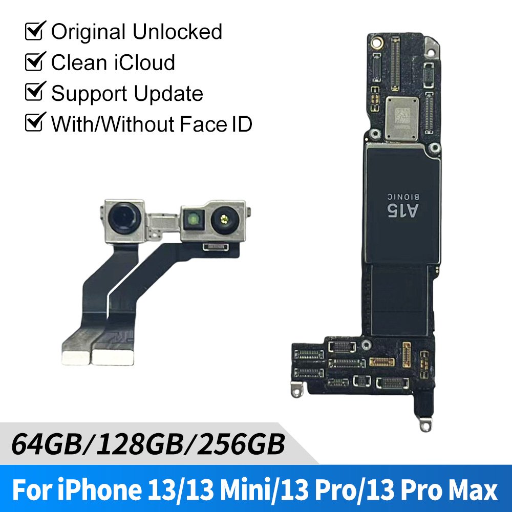 64gb 128gb 256gb 512gb Original Unlocked Mobile Phone Motherboard For Iphone 13/13 Pro/13 Pro Max Motherboard