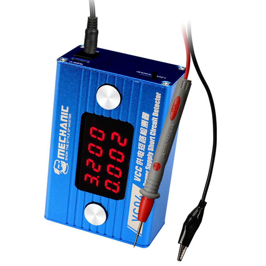 VC04 Multi-function Cellphone Motherboard Repair Tool Anti-burning Short Circuit Detector Supply Short Circuit Detector