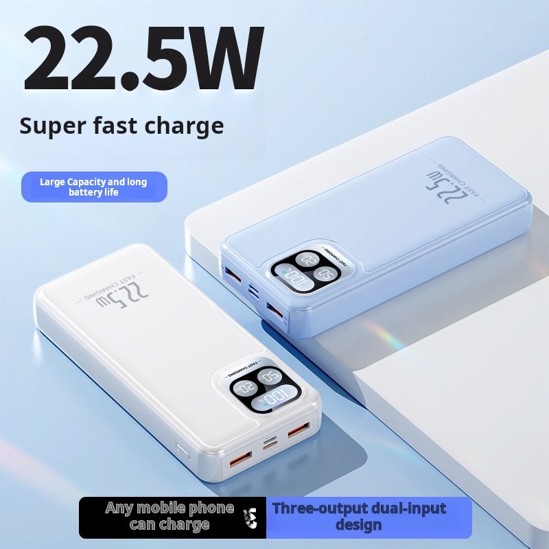 Bidirectional fast charging power Bank ultra-thin portable mobile phone power large capacity charging bank 20000mAh