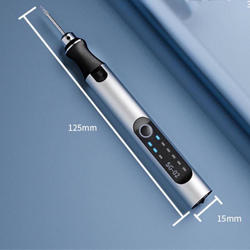DM360 Mini Smart Electric Polishing Pen Grinder USB Charge Motherboard Carving Cutting Mutil Drills Phone Repair Tools