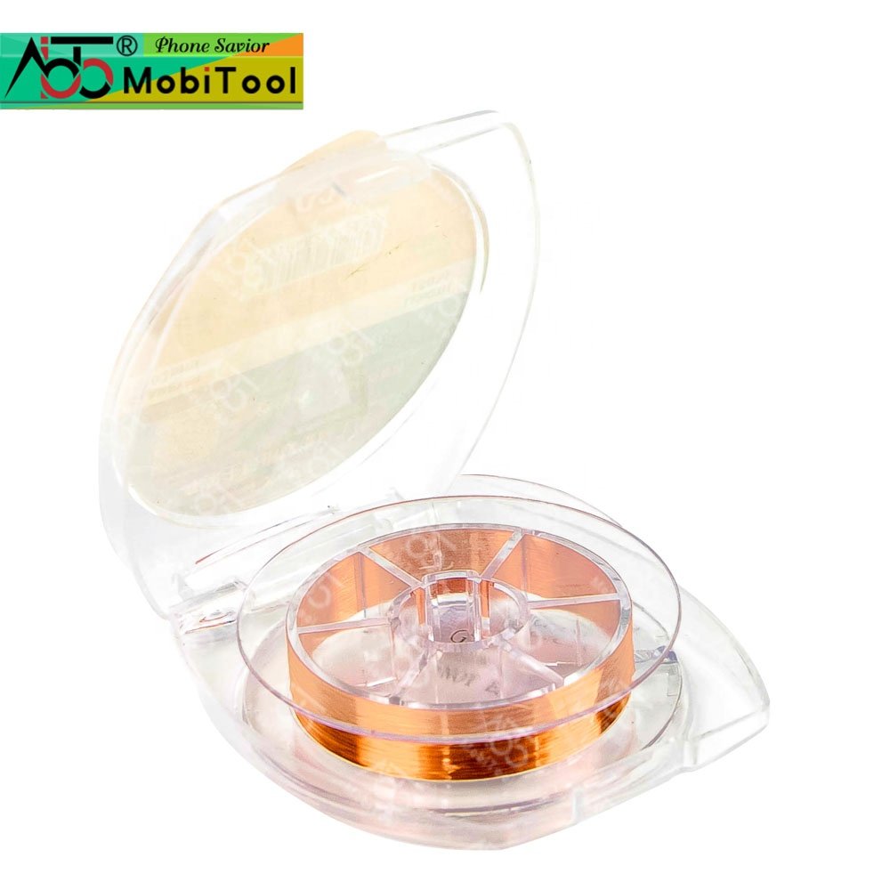 Superfine Mobile Phone Motherboard Jump Wire Repair Tool Insulated 0.02mm Micro Copper Soldering Wire