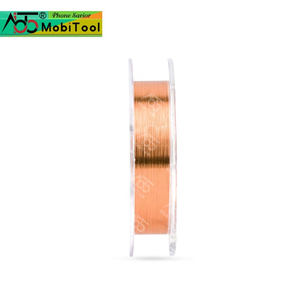 Superfine Mobile Phone Motherboard Jump Wire Repair Tool Insulated 0.02mm Micro Copper Soldering Wire