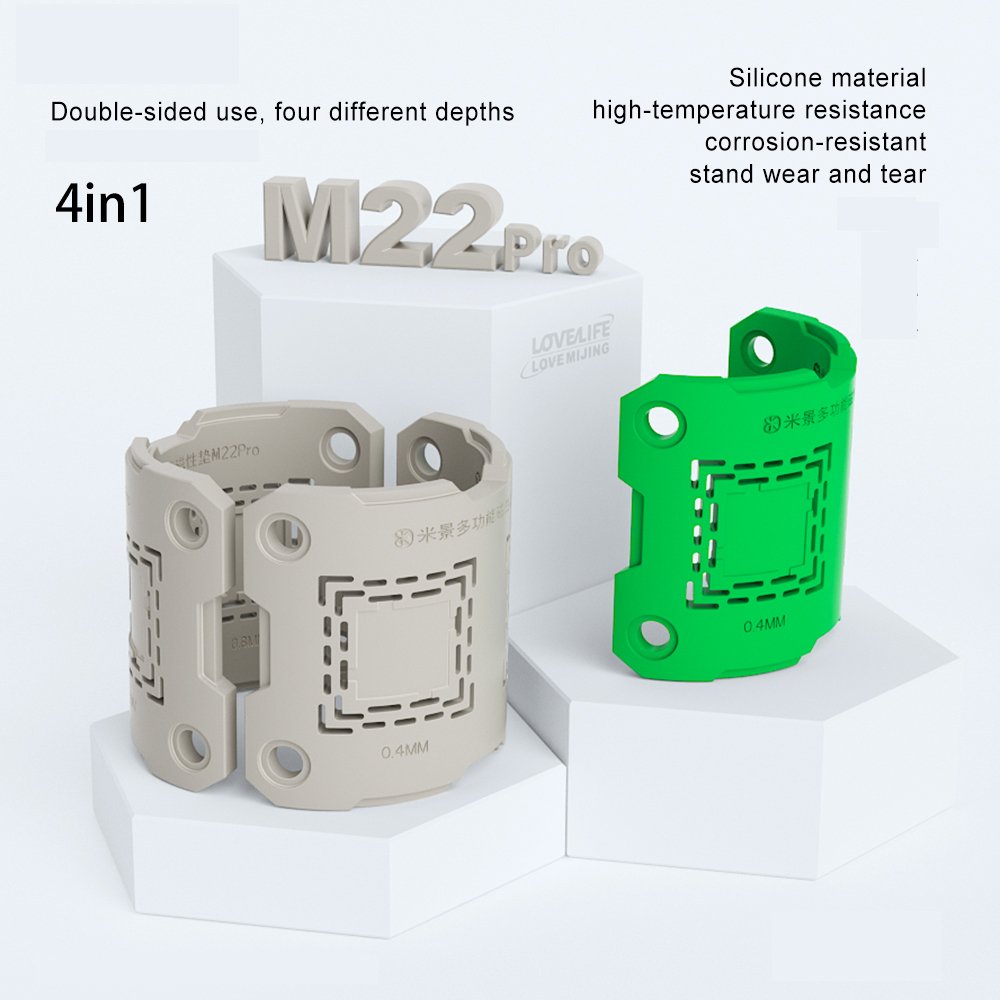 Mijing M22 Pro Multifunctional Magnetic Pad BGA Reballing Base Mobile Phone Motherboard NAND CPU Chip Middle Frame Repair Mat