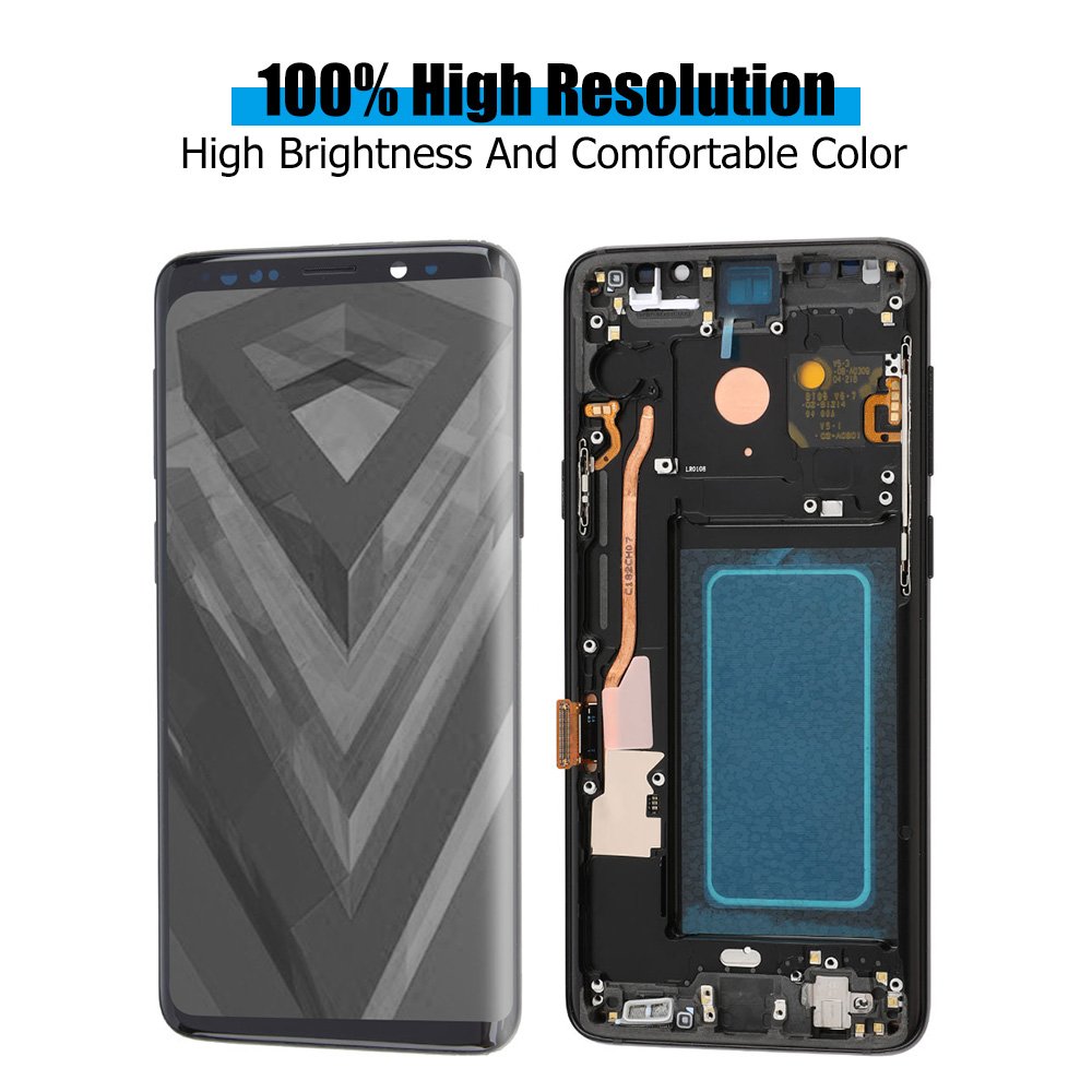 Wholesale OLED Screen with Frame For Samsung S9 LCD Touch Screen AMOLED Display Assembly Replacement
