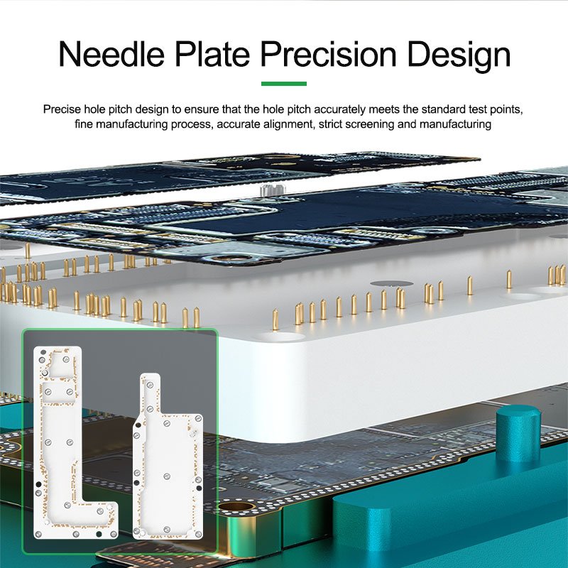 RELIFE T-011 4 in 1 IP14 Series Middle Motherboard Tester Suitable for iPhone 14/14 Plus/14 Pro/14 Pro Max Motherboard Detection