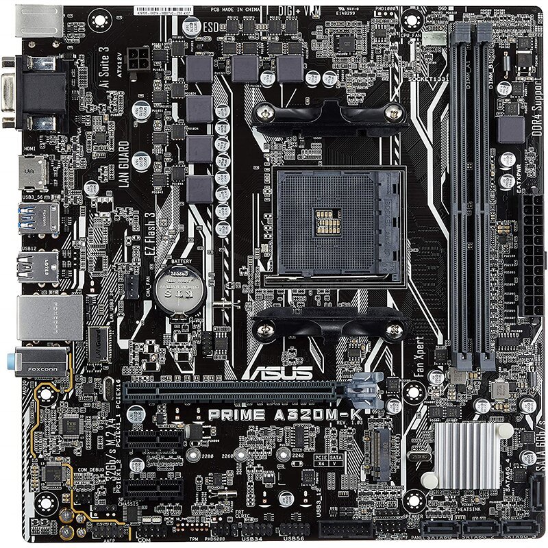 brand new computer motherboard A320M-K for AMD cpu