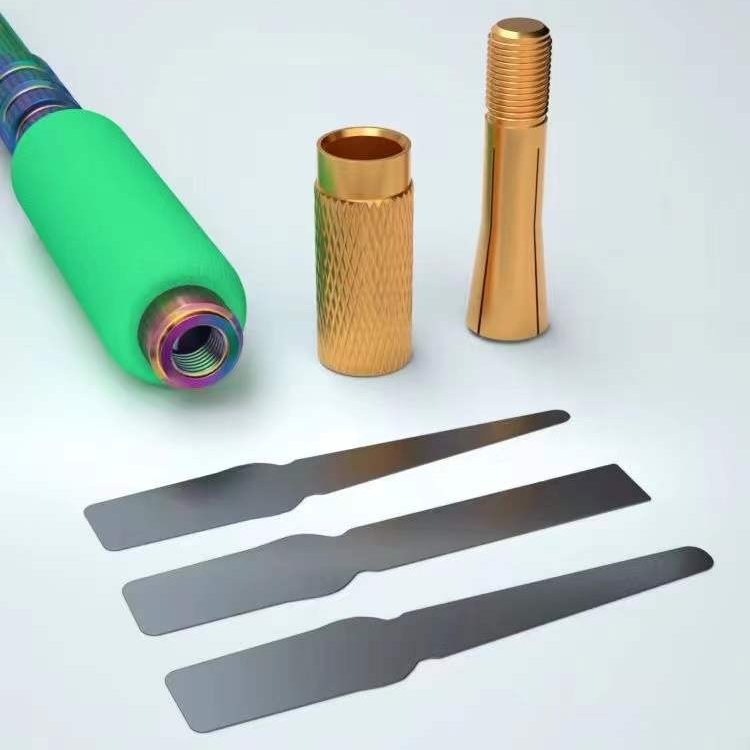 Mijing CPU Glue Removal Handle With 6 Knife Mobile Phone Motherboard IC Nand Glue Remove Clean Tool Set
