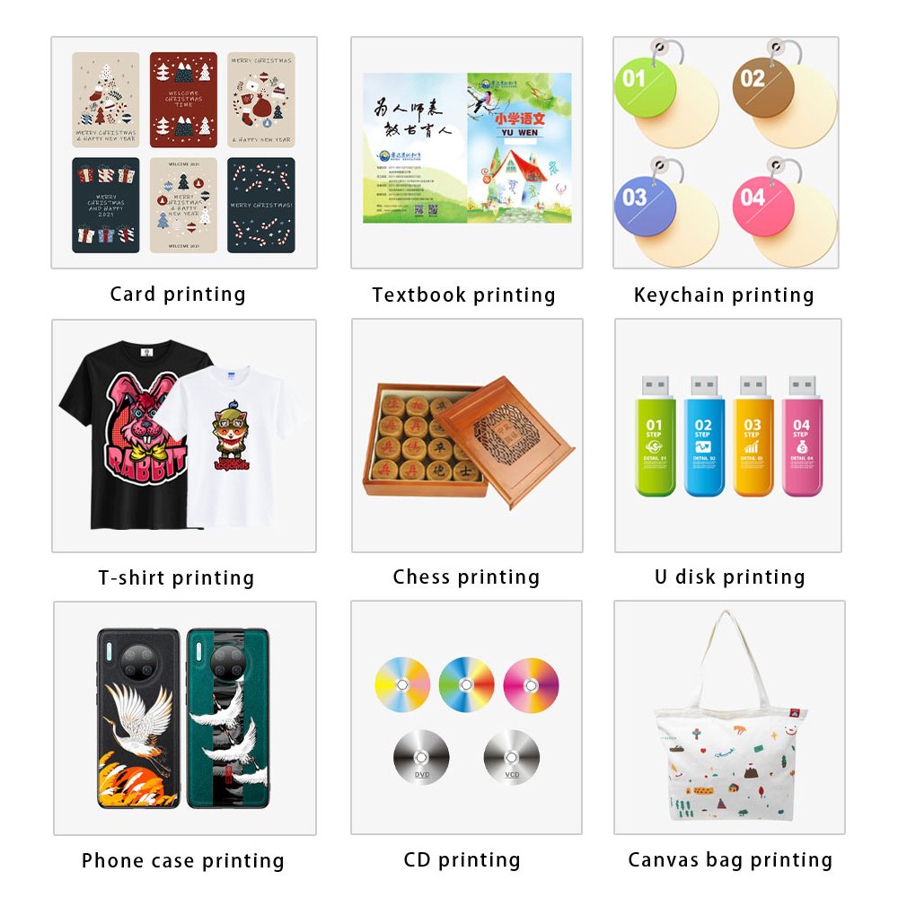 A3 UV flatbed printer using R1390 motherboard, chip-free printing Model:A3-6