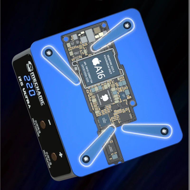 Mechanic IX5 Ultra Universal Preheating Station Layered Heating Platform For Phone Motherboard Glue Removal Dot Matrix Repair