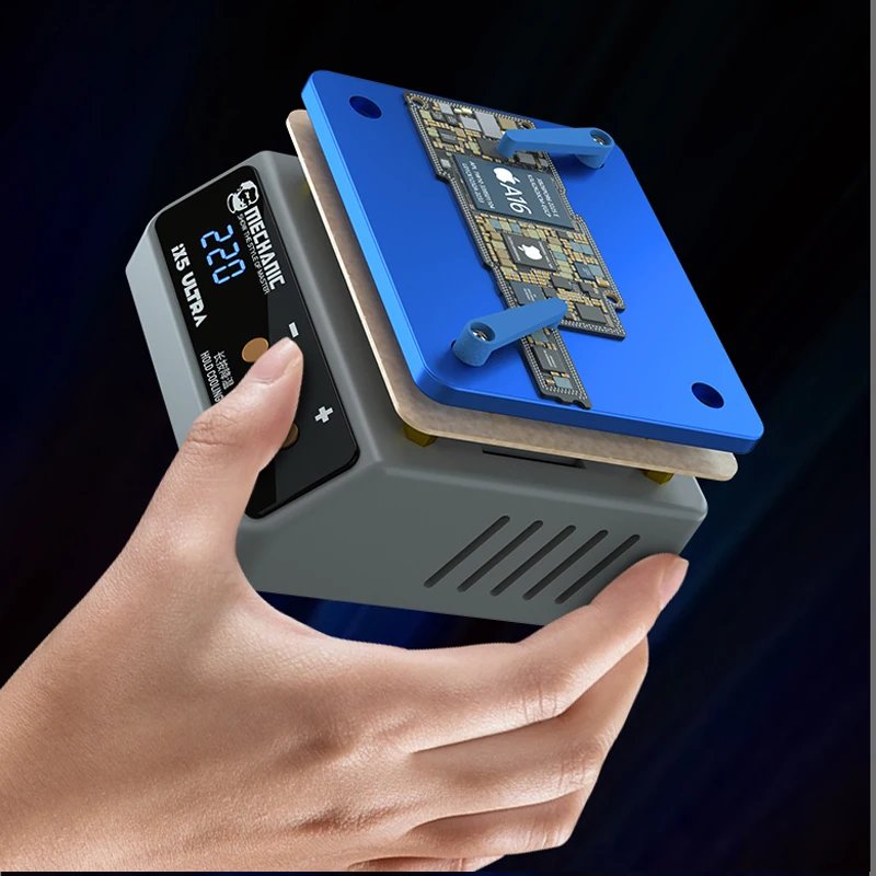 Mechanic IX5 Ultra Universal Preheating Station Layered Heating Platform For Phone Motherboard Glue Removal Dot Matrix Repair