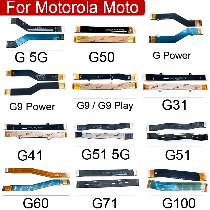 Original Main Flex For Samsung Galaxy Motherboard Main Board Connector LCD Display Flex Cable LG xiaomi moto Replacement Parts