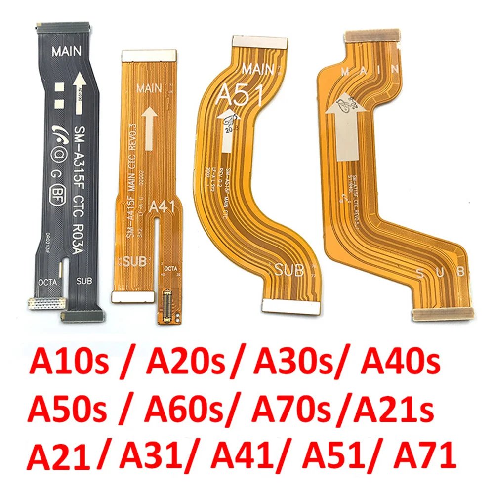 Original Main Flex For Samsung Galaxy Motherboard Main Board Connector LCD Display Flex Cable LG xiaomi moto Replacement Parts