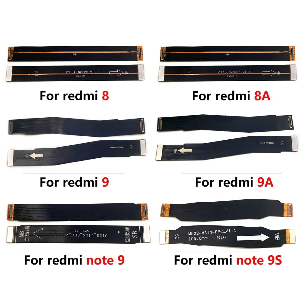 Original Main Flex For Samsung Galaxy Motherboard Main Board Connector LCD Display Flex Cable LG xiaomi moto Replacement Parts