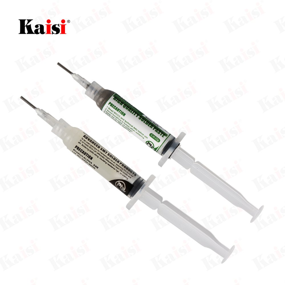 Kaisi 138/183/217 Degree Solder Paste For Mobile Phone Motherboard LED BGA SMD PGA Tin Paste Oil Flux Grease Soldering Kit