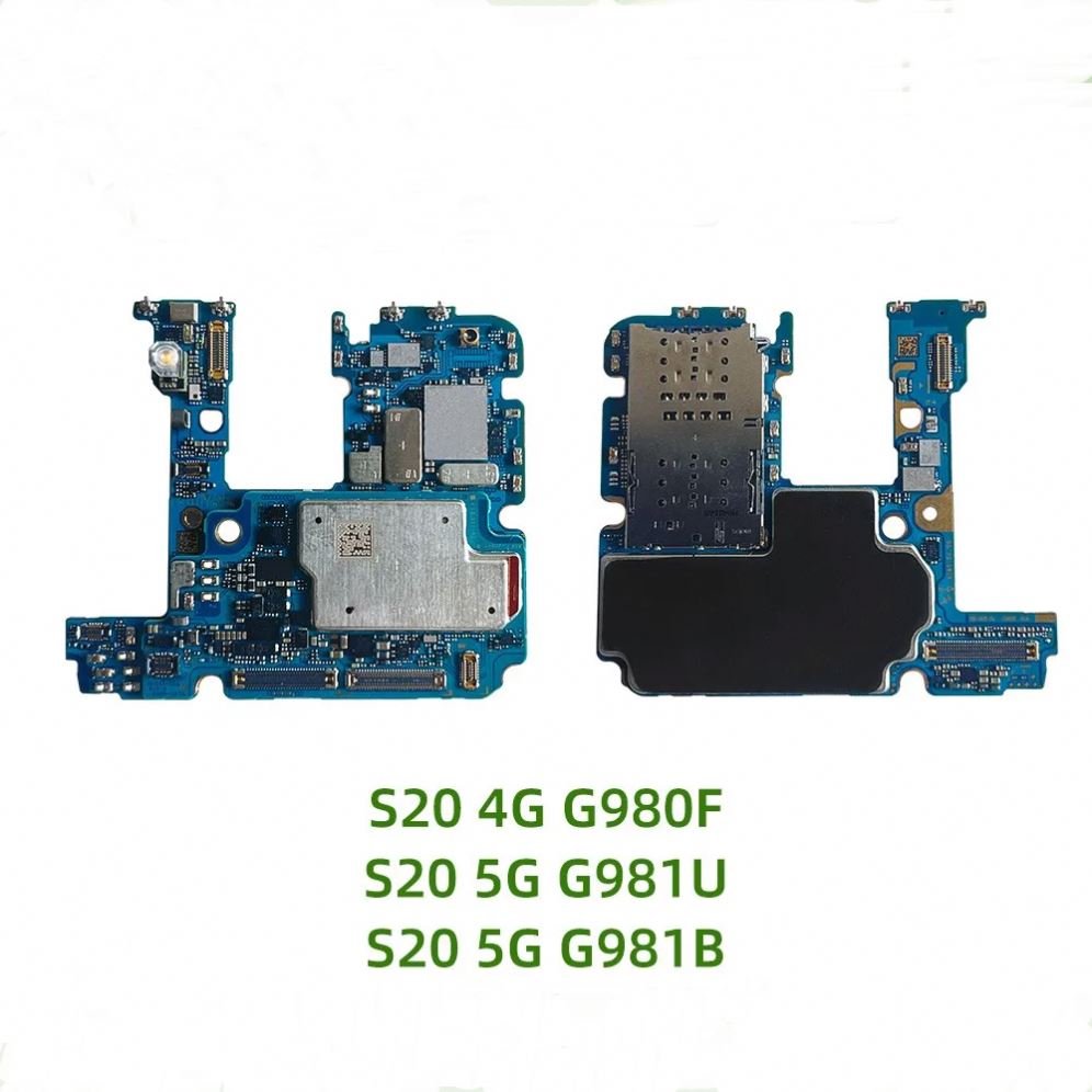 Original Unlocked Motherboard for Samsung Galaxy S21 G991U G991B G990F S21 Ultra G998U G998B S21 Plus 5G G996B G996U Logic Board