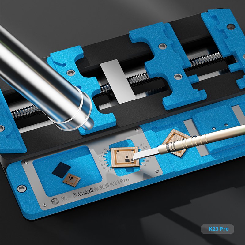 Dual-Axis Motherboard Soldering Repair Fixture PCB Holder Mobile Phone BGA CPU IC Chip Glue Remove Welding Rework Tools