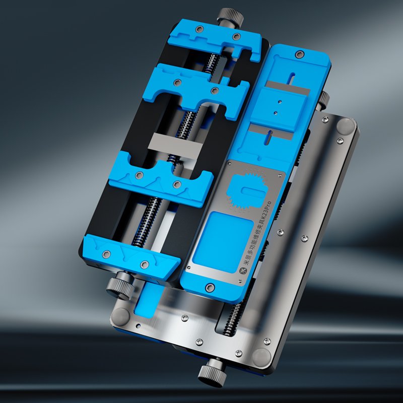Dual-Axis Motherboard Soldering Repair Fixture PCB Holder Mobile Phone BGA CPU IC Chip Glue Remove Welding Rework Tools
